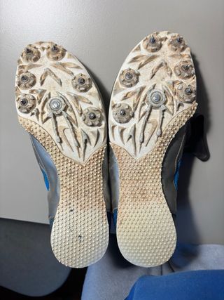 Zapatillas Nike Clavos Atletismo Azul/Plata