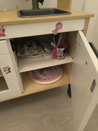 Cocina infantil madera Ikea