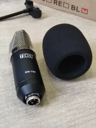 Microfono Tonor BM-700 con accessori