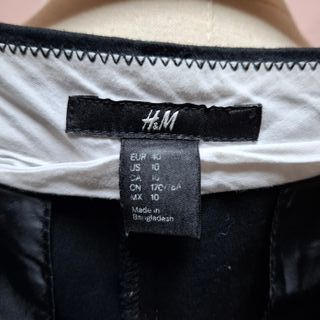 Pantalón vestir H&M negro