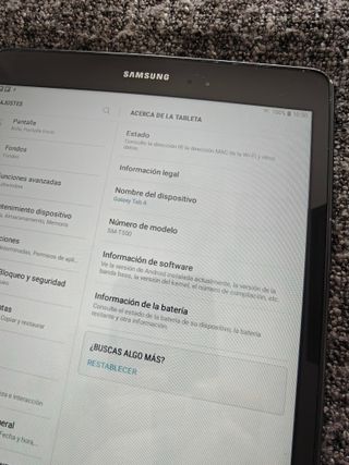 Samsung Galaxy Tab A Negra