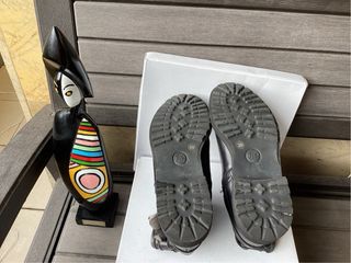 Botines de Piel Negros Made in Spain 39