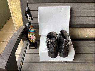 Botines de Piel Negros Made in Spain 39