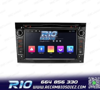 RADIO GPS ANDROID 11 PARA OPEL ASTRA H VIVARO ZAFIRA VECTRA