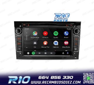 RADIO GPS ANDROID 11 PARA OPEL ASTRA H VIVARO ZAFIRA VECTRA