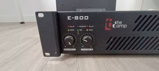 the t.amp E-800 400W + Pareja de Altavoces
