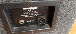 the t.amp E-800 400W + Pareja de Altavoces