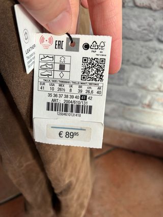 Stivali alti Zara marroni