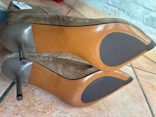 Stivali alti Zara marroni