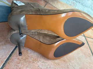 Stivali alti Zara marroni