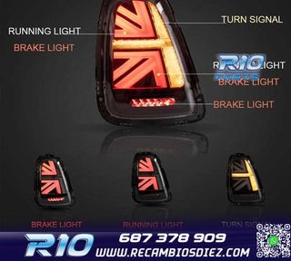 PILOTOS LED MINI COOPER R56 R57 07-13 ROJO