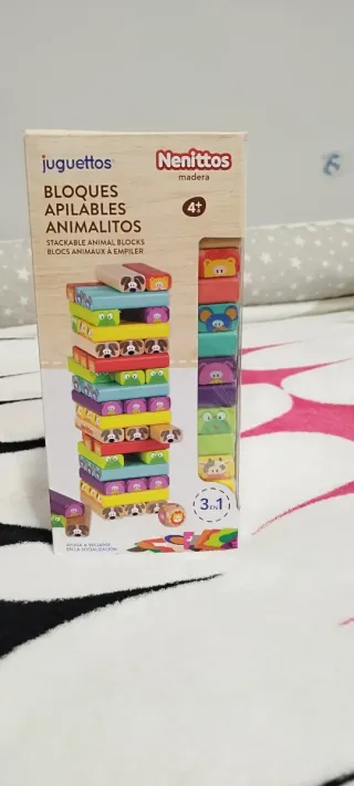Bloques apilables Nenittos Juguettos Madera