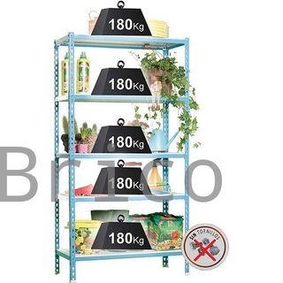 Scaffalatura in Metallo 1800x900x400 mm - 900 Kg