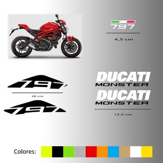 Pegatinas Ducati Monster 797