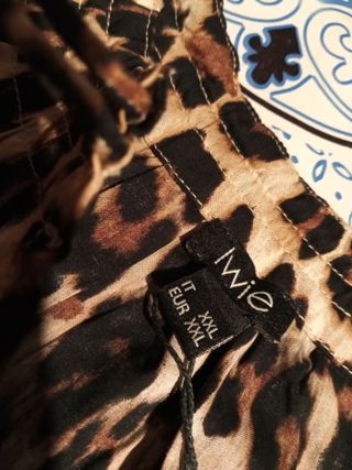 Camica Iwie Upim leopardata 51%cotone