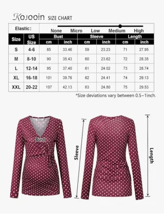 Camiseta Maternidad Lactancia Cuello V