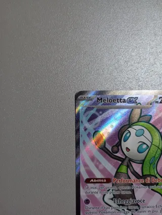 Meloetta EX Full Art Italiana 159/086