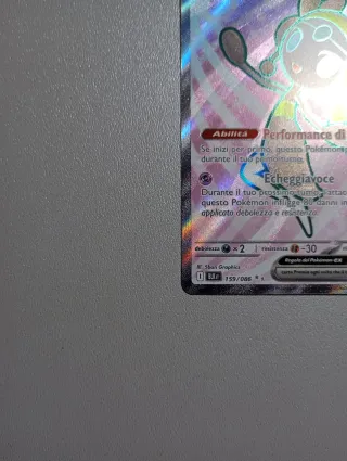 Meloetta EX Full Art Italiana 159/086