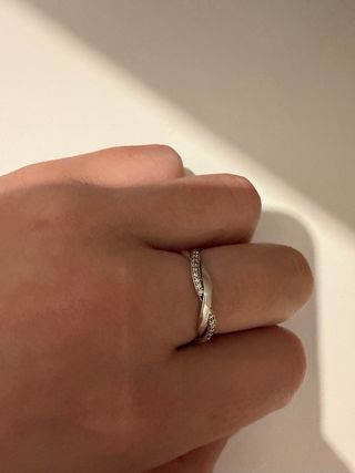Anillo Pandora Entrelazado talla 14