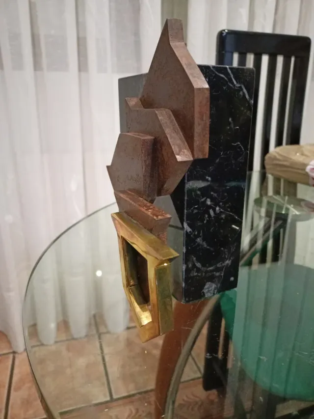 Scultura AHV José Luis Pequeño 1984 Firmata