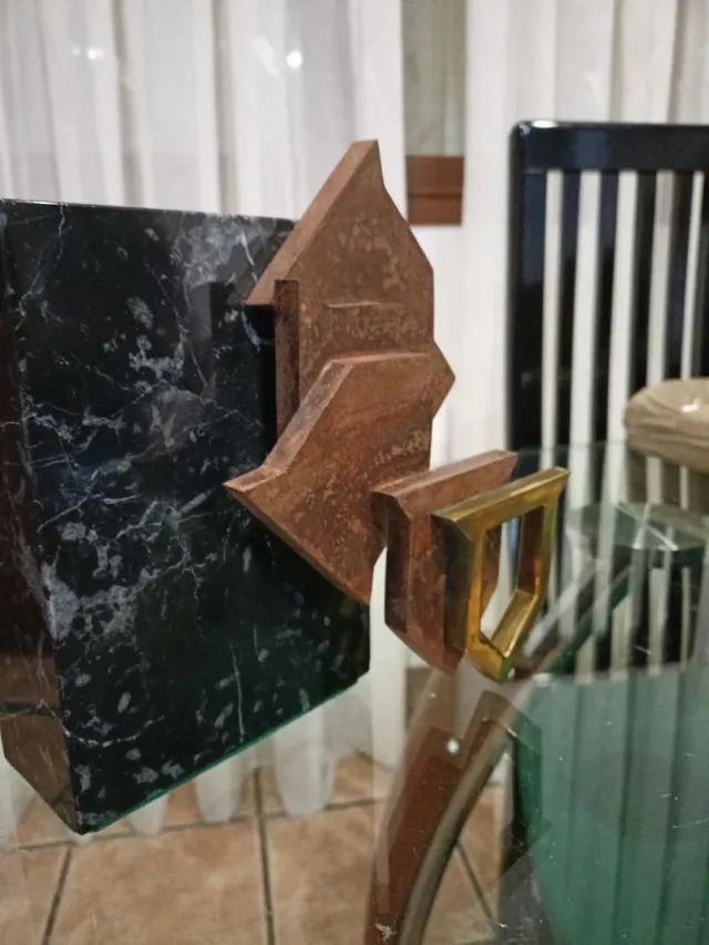 Scultura AHV José Luis Pequeño 1984 Firmata