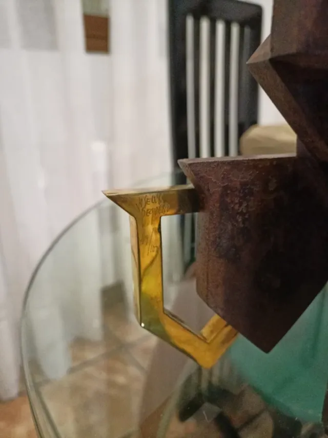 Scultura AHV José Luis Pequeño 1984 Firmata