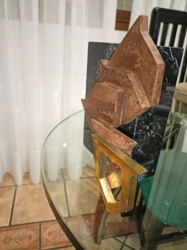 Scultura AHV José Luis Pequeño 1984 Firmata