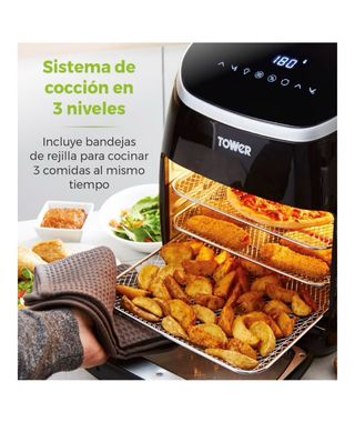 Freidora Aire Tower 11L Casi Nueva