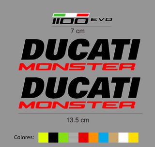 Pegatinas Ducati Monster 1100 EVO