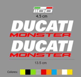 Pegatinas Ducati Monster 1100