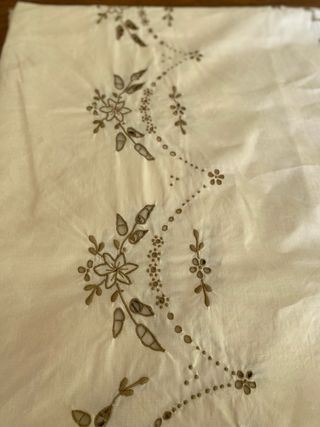 Toalha bordado Madeira grande c/ guardanapos