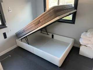 Canapé polipiel + colchón 135x200