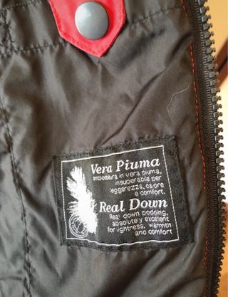 Piumino Oviesse rosso uomo