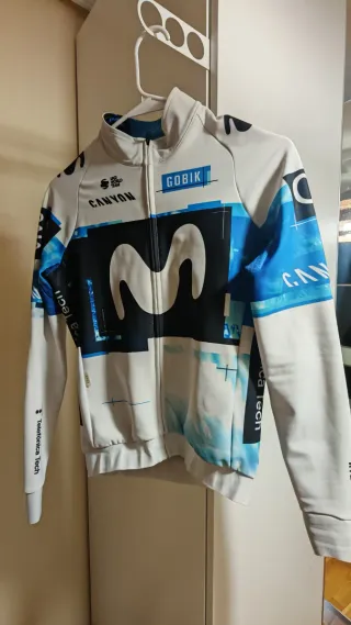 Maillot hyder manga larga Movistar Team Talla XS