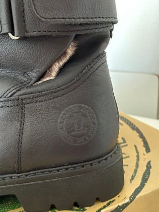 Botas Panama Jack negras con pelo