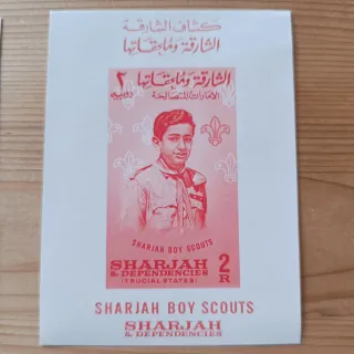Sharjah Boy Scouts 2R Sellos