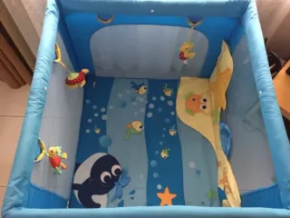 Parque infantil Chicco azul