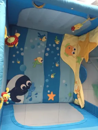 Parque infantil Chicco azul