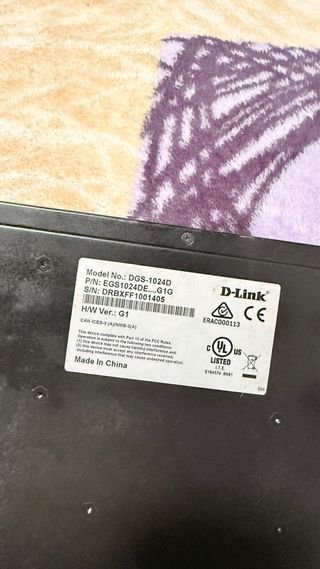 Switch D-Link DGS-1024D 24 Puertos Gigabit