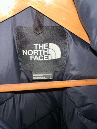Plumífero The North Face Negro y Azul