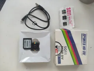 Cámara Mini HD SQ11 Sport DV y tarjeta SD 32 GB.
