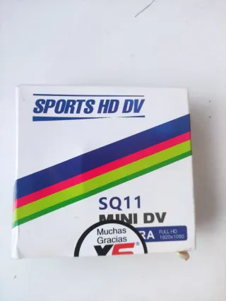 Cámara Mini HD SQ11 Sport DV y tarjeta SD 32 GB.