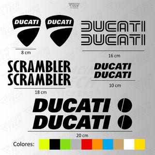 Pegatinas Ducati Scrambler