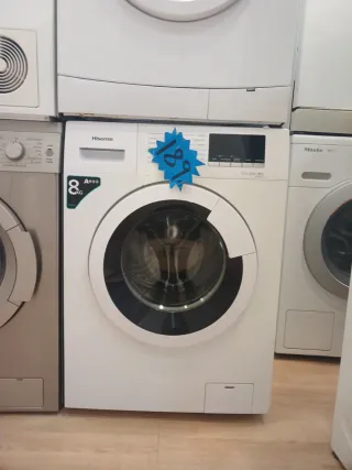 Lavadora Hisense 8kg A+++ con garantía