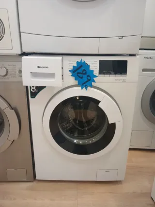 Lavadora Hisense 8kg A+++ con garantía