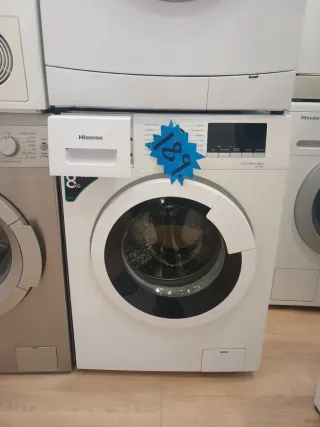 Lavadora Hisense 8kg A+++ con garantía