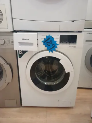 Lavadora Hisense 8kg A+++ con garantía