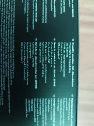 Altavoz Battletron Gaming RGB LED 2 en 1