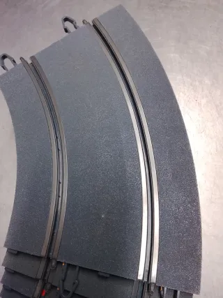 Lote 8 curvas Scalextric Powerline