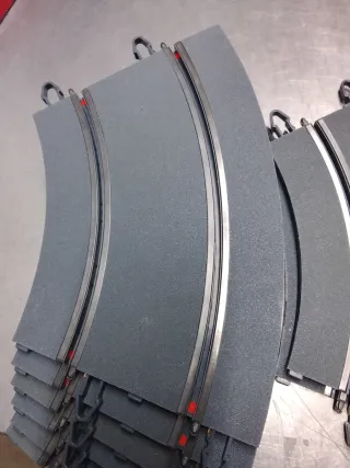 Lote 8 curvas Scalextric Powerline